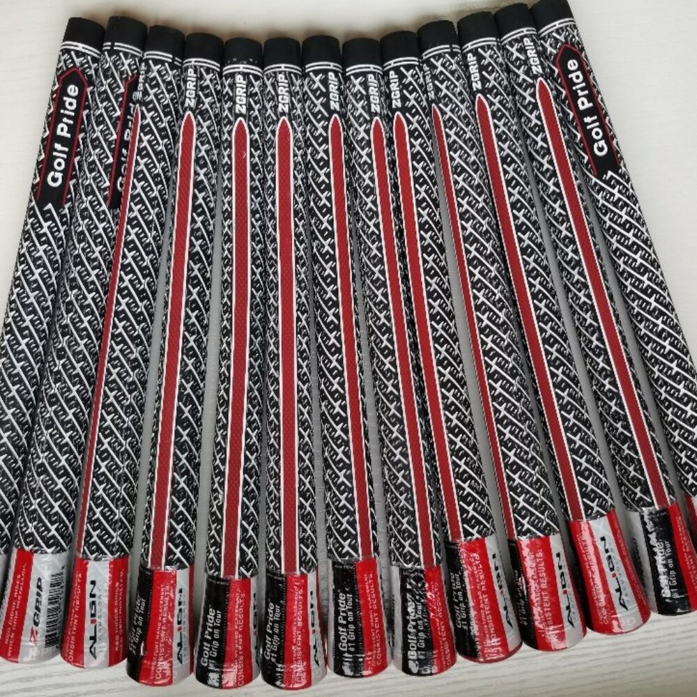 13Pcs Golf Pride Grips Set New Z-Grip ALIGN Standard Size